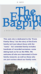 Mobile Screenshot of erwinbagpiper.com